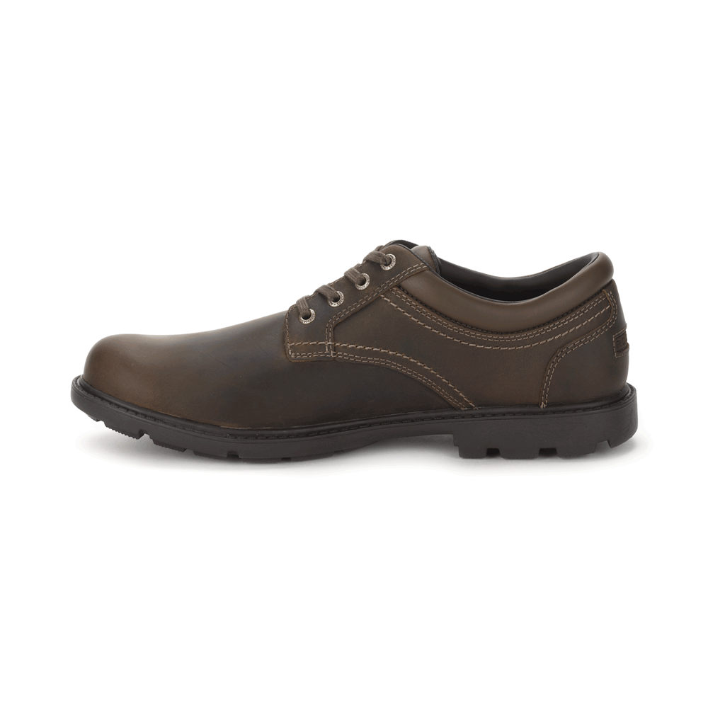 Rockport Oxfords Herre Brune - Storm Surge Plain Toe - XNDH19540